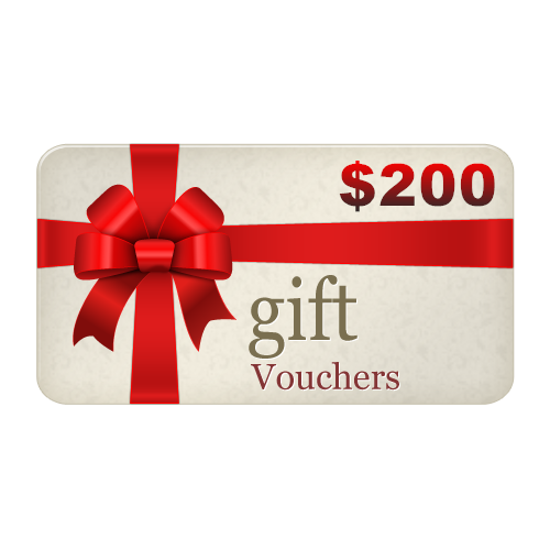 200 USD in money, vouchers or something